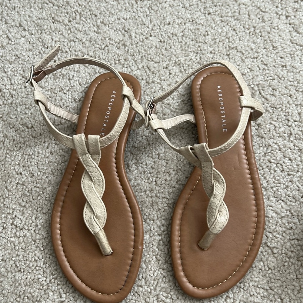 Aeropostale T-Strap Sandals
